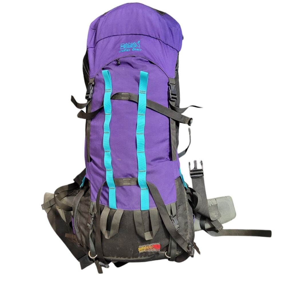 Dana Design‎ Vtg Arcflex Direct LARGE Backpack Bozeman MT. USA Rare Vintage